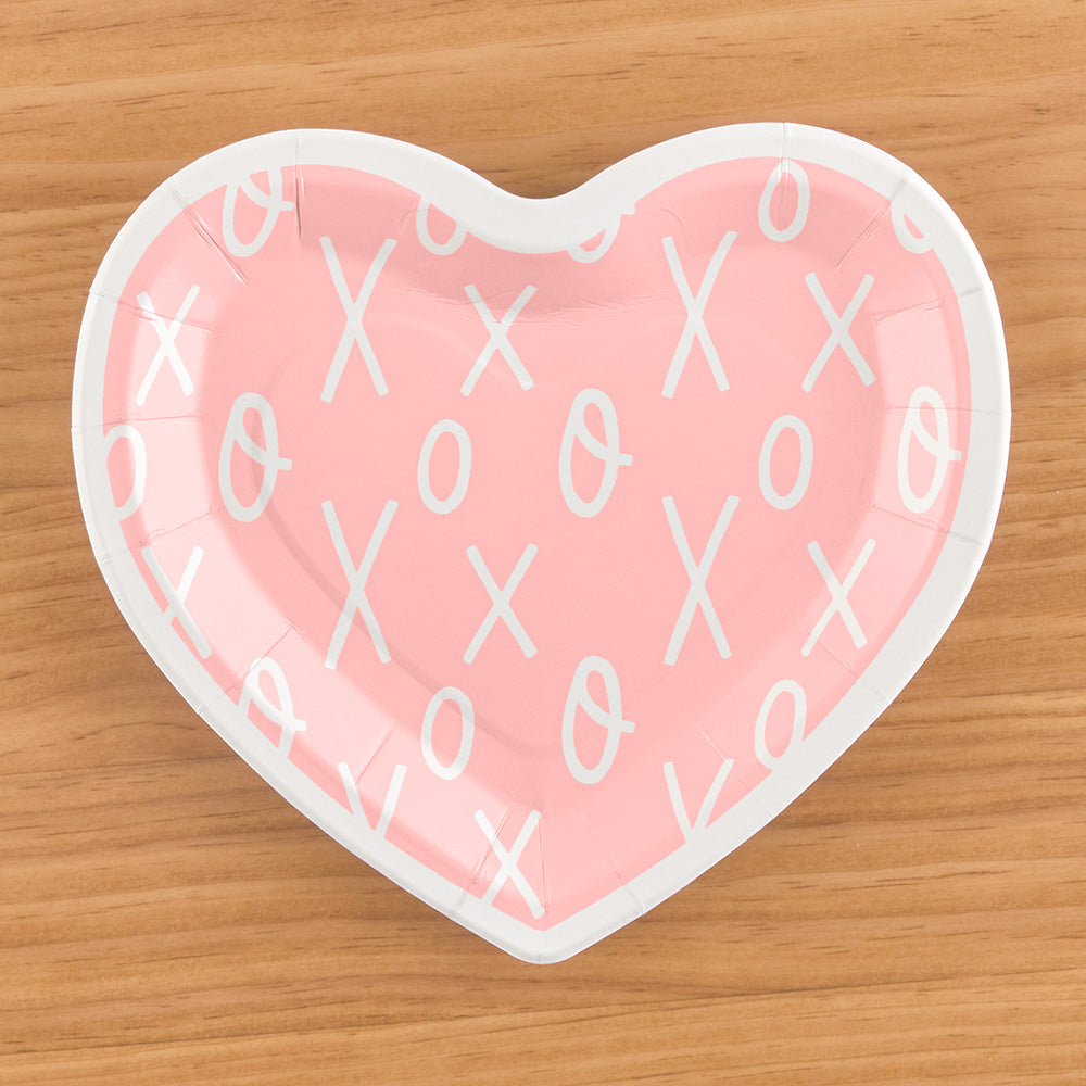 Sophistiplate Paper Plates and Napkins, XOXO