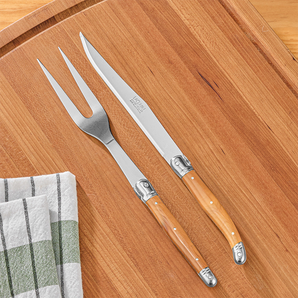 Laguiole André Verdier Debutant Carving Set