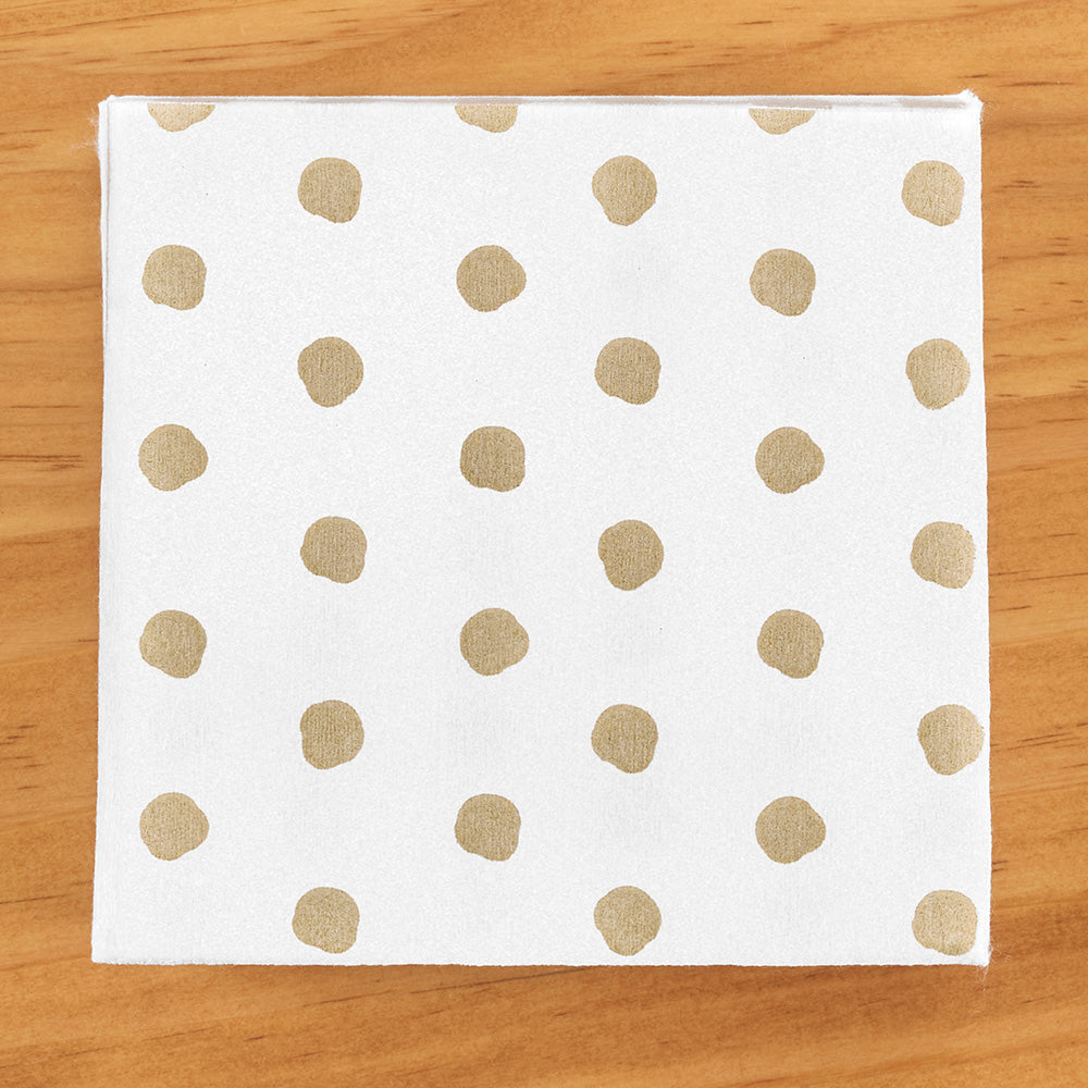 Vietri Papersoft Napkins, Linen Dot