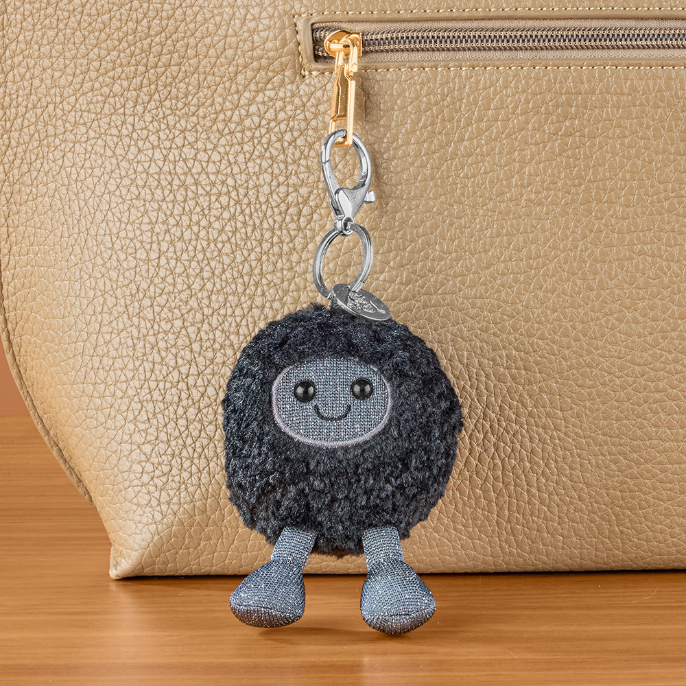 Jellycat Stuffed Animal Plush Bag Charm, Amuseables Black Hole