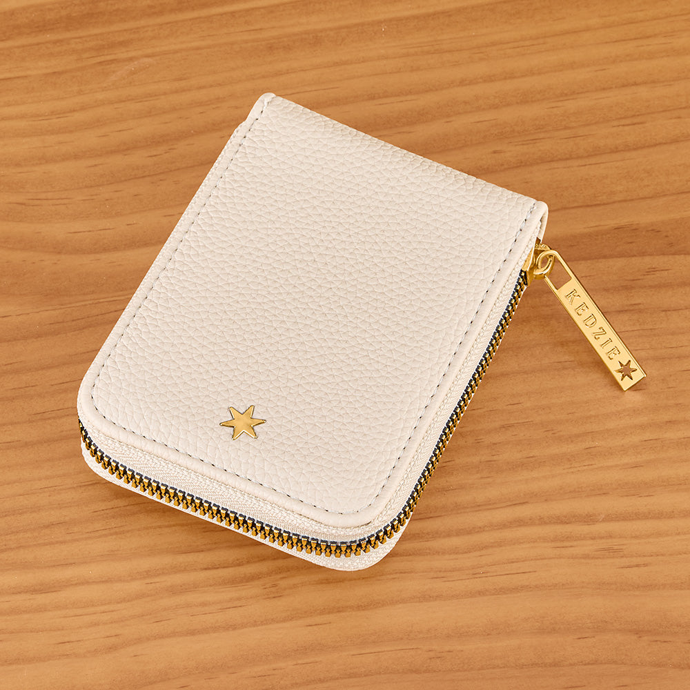 Kedzie Vegan Leather Essentials Only Bifold Wallet