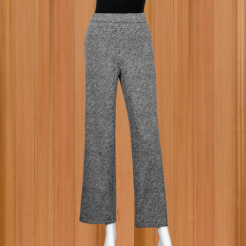 Renuar Jacquard-Knit Pull-On Pants