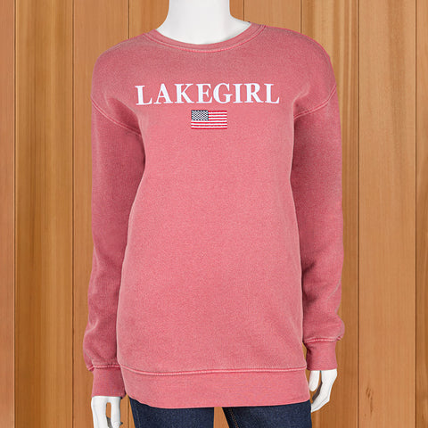 Lakegirl Women's All-American Ringspun Sweatshirt