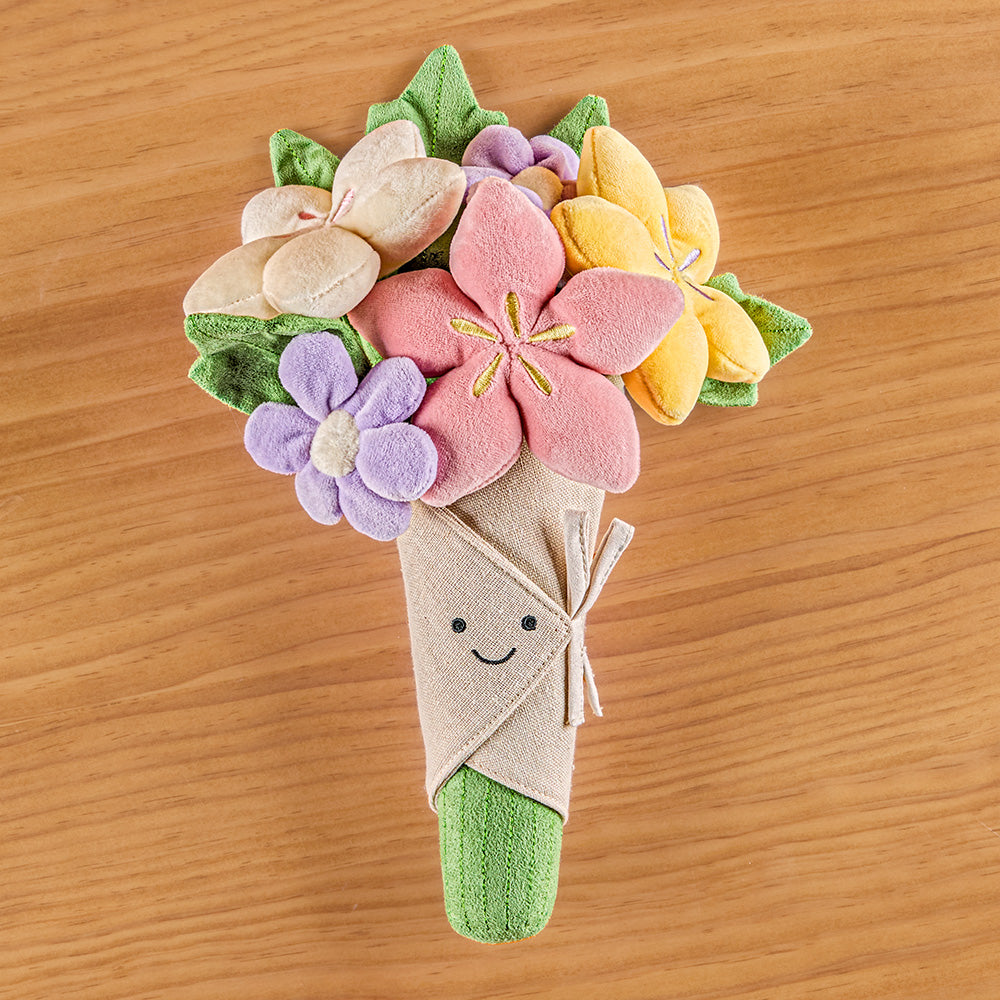 Jellycat Stuffed Animal Plush Toy, Amuseables Bouquet of Flowers