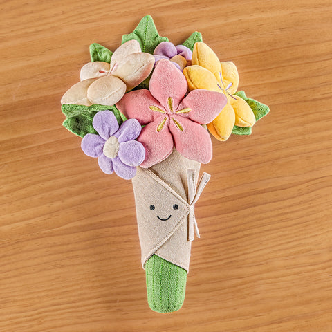 Jellycat Stuffed Animal Plush Toy, Amuseables Bouquet of Flowers
