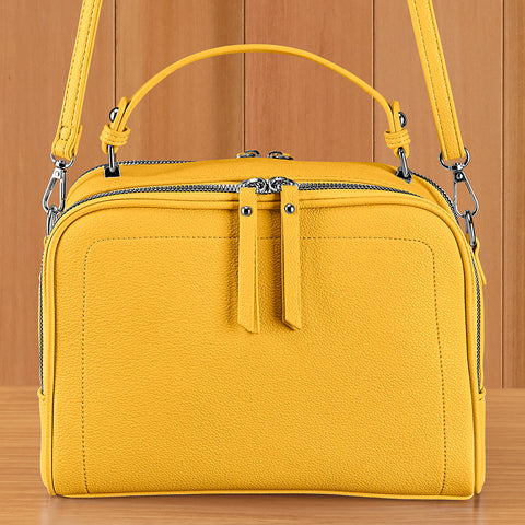 22 Tote Vegan Leather Convertible Satchel Crossbody Bag