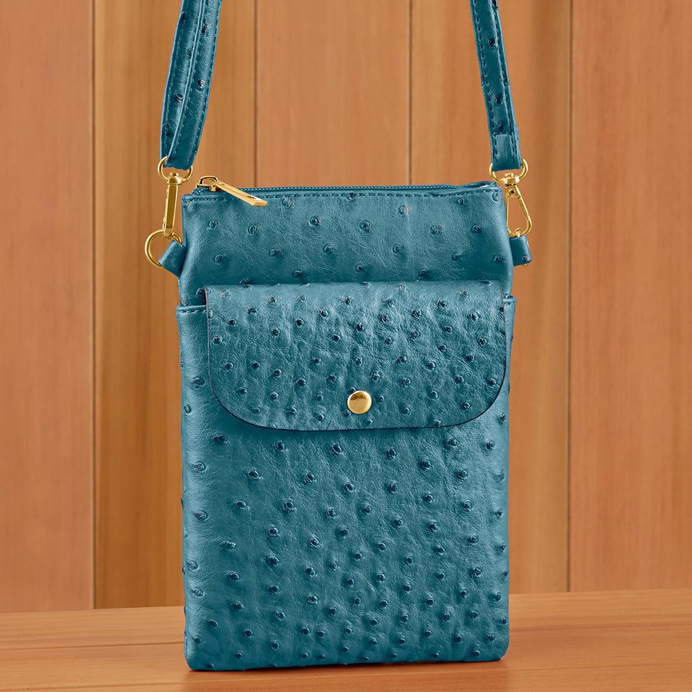22 Tote Vegan Leather Mini-Crossbody Purse