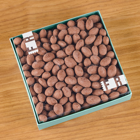 V Chocolates Box of Chocolate Covered Almonds