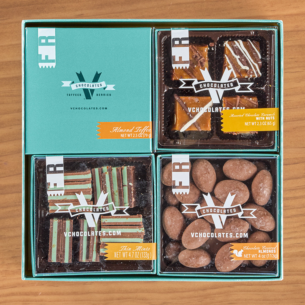 V Chocolates Sampler Assortment Gift Box