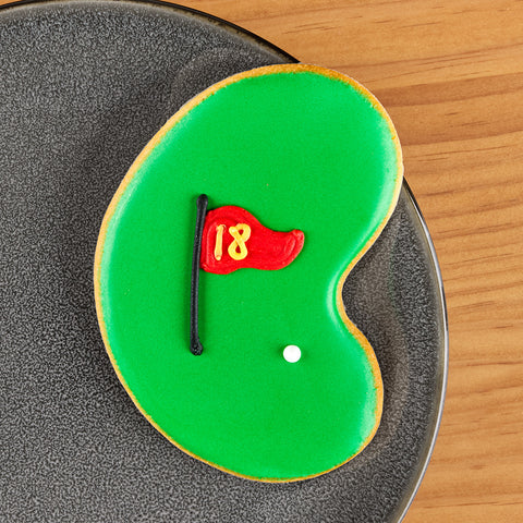 O' My Goodness! Frosted Butter Cookie, 18th Hole of Golf