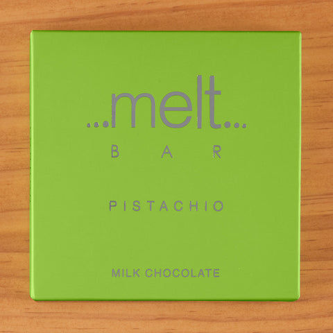 Melt Chocolates Pistachio Milk Chocolate Bar