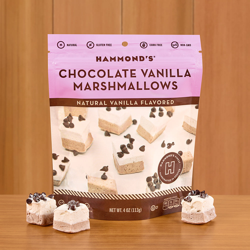 Hammond's Snacking Marshmallows, Chocolate Vanilla