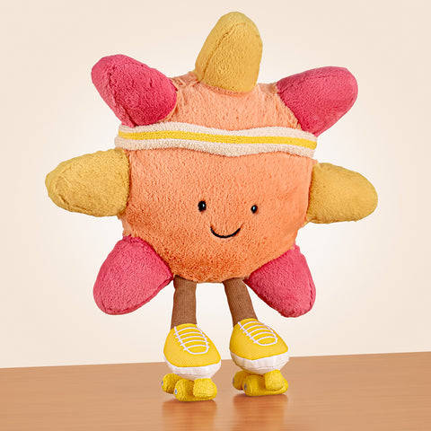 Jellycat Stuffed Animal Plush Toy, Amuseables Sun on Roller Skates