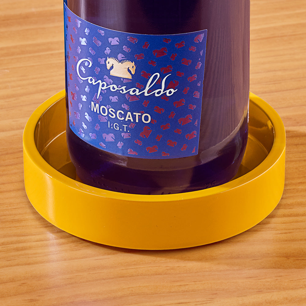 albert L. (punkt) Lacquer Tray Wine Bottle Coaster & Coaster Holder