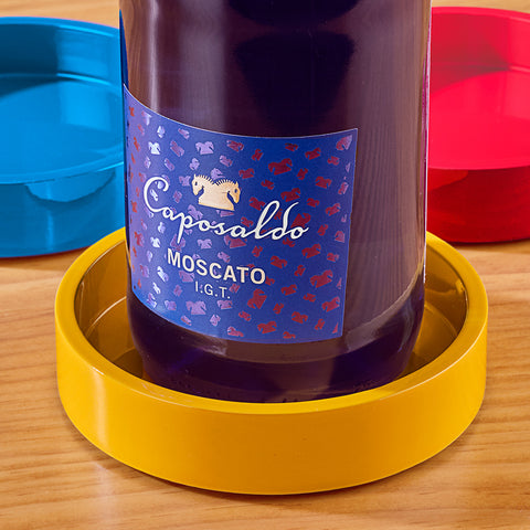albert L. (punkt) Lacquer Tray Wine Bottle Coaster & Coaster Holder