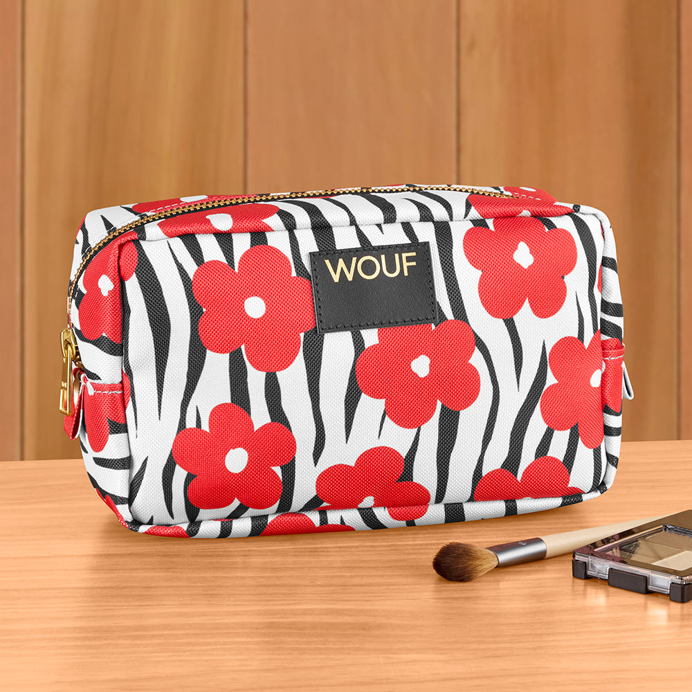 Wouf Zip Pouch Essentials Makeup Bag