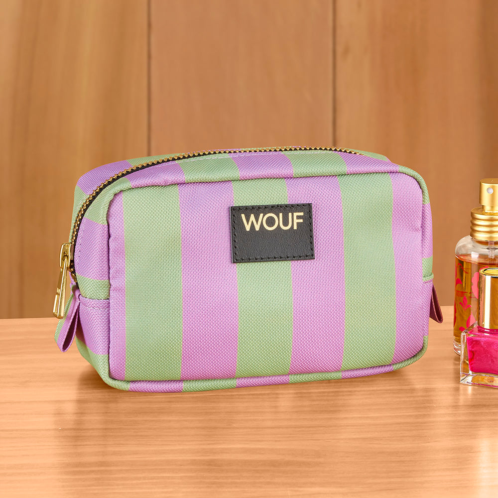Wouf Zip Pouch Weekender Toiletry Bag