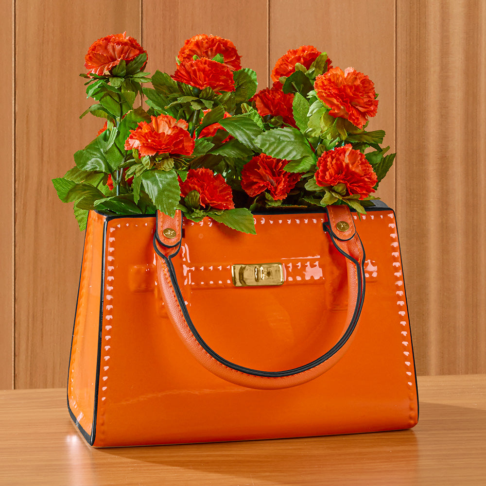 Citrus Glam Handbag Vase