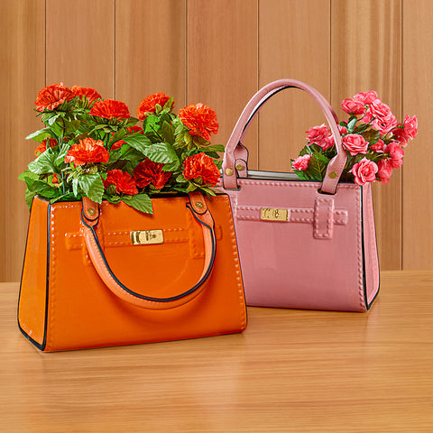 Citrus Glam Handbag Vase