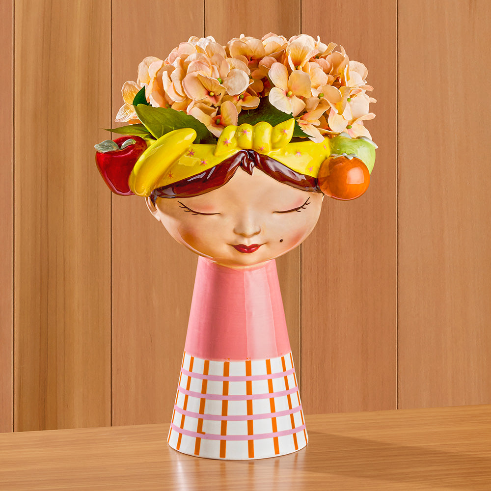 Citrus Summer Girl Vases