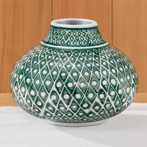 Garden Vine Chinoiserie Vase