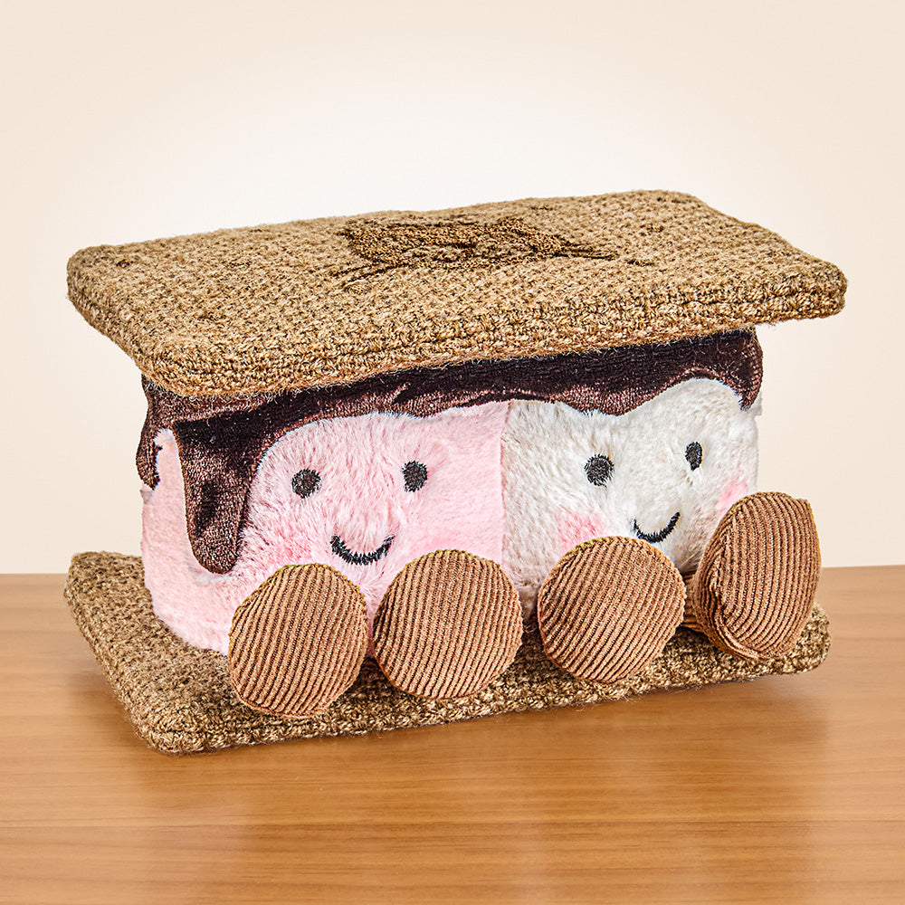 Jellycat Stuffed Animal Plush Toy, Amuseables S'mores
