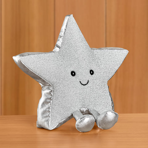 Jellycat Stuffed Animal Plush Toy, Amuseables Silver Star