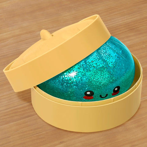 Mystery Squishy Glitter Dumpling Stress Relief Sensory Fidget Toy