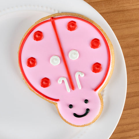O' My Goodness! Frosted Butter Cookie, Lady Bug