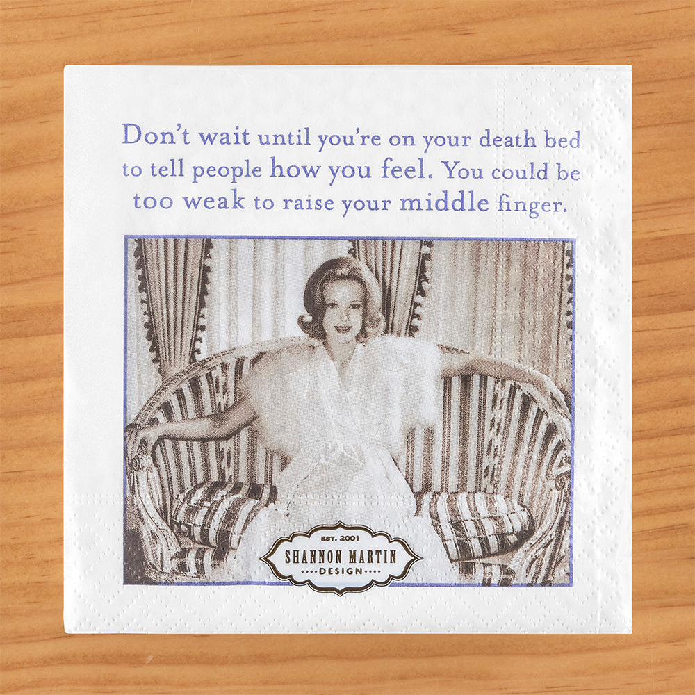 Shannon Martin Paper Napkins, Tell People