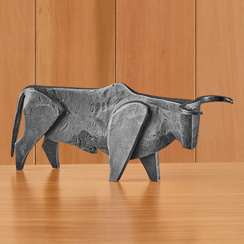 Global Views Iron Bull Figurine