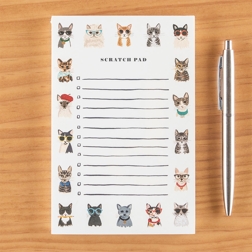 Rifle Paper Co. Notepad, Cool Cats