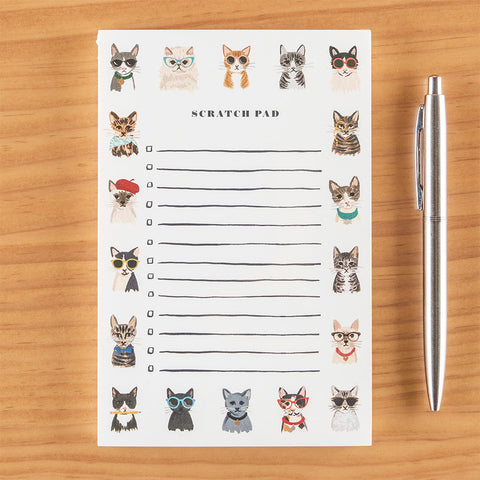 Rifle Paper Co. Notepad, Cool Cats