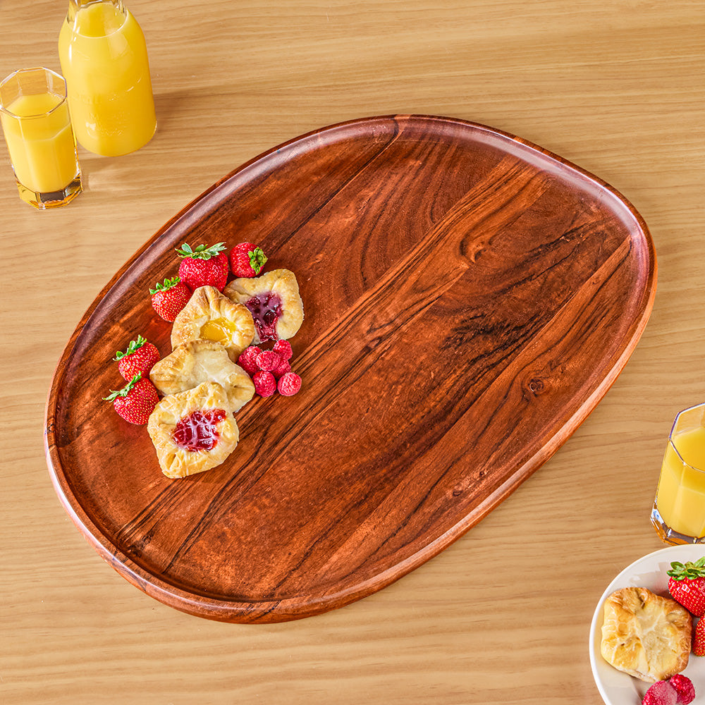 Be Home Talo Acacia Wood Serving Tray