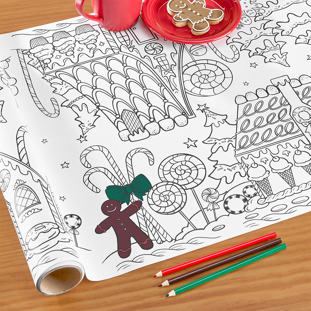 Hester & Cook Coloring Runner, Gingerbread