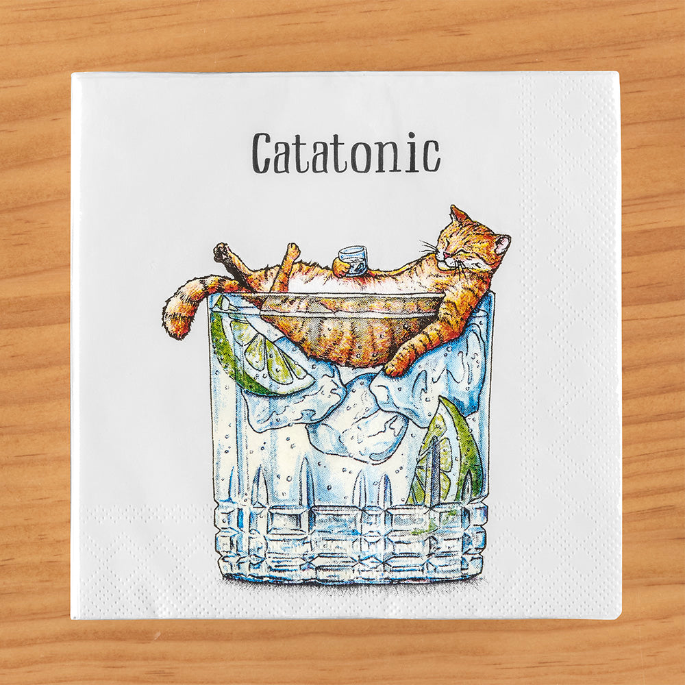 Hester & Cook Paper Napkins, Catatonic