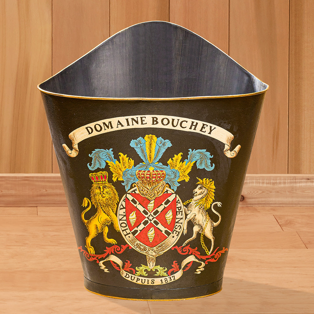 Reproduction 19th-Century Grape Picking Baskets with Crest