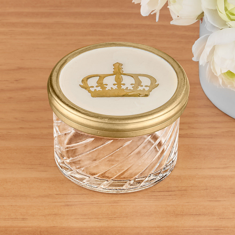 Victorian-Inspired Glass Trinket Jars
