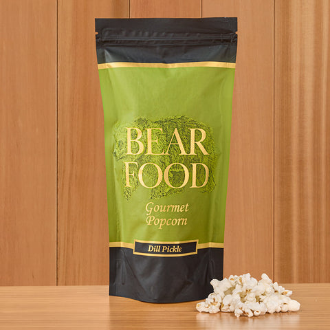 Bear Food Gourmet Popcorn, Dill Pickle