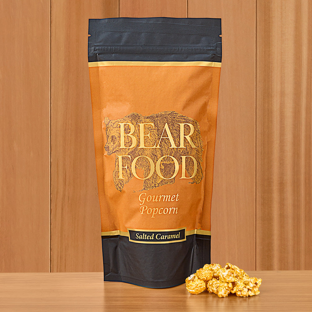 Bear Food Gourmet Popcorn, Salted Caramel