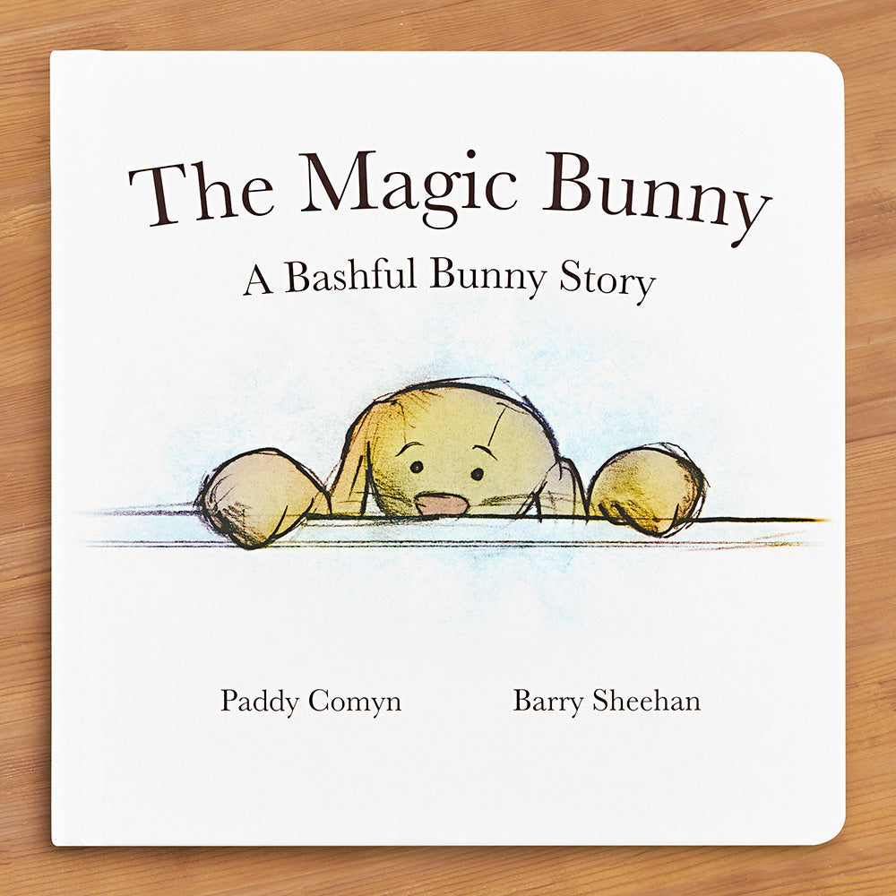 Jellycat "The Magic Bunny" Board Book by Paddy Comyn