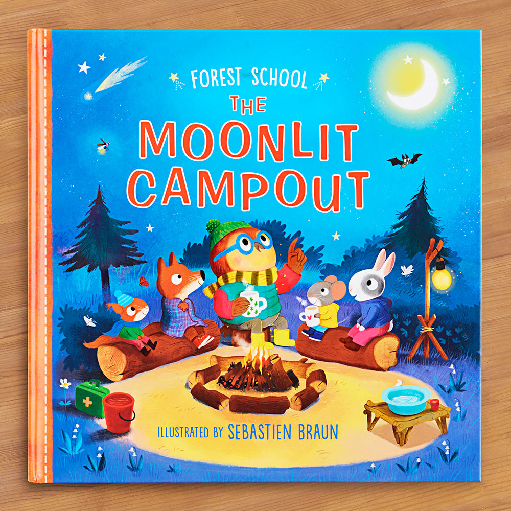 "Forest School: The Moonlit Campout" Children's Book by Ruth Symons