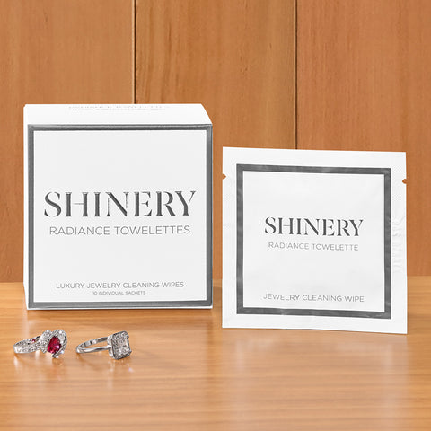 Shinery Radiance Towelettes Jewelry Cleaning Wipes