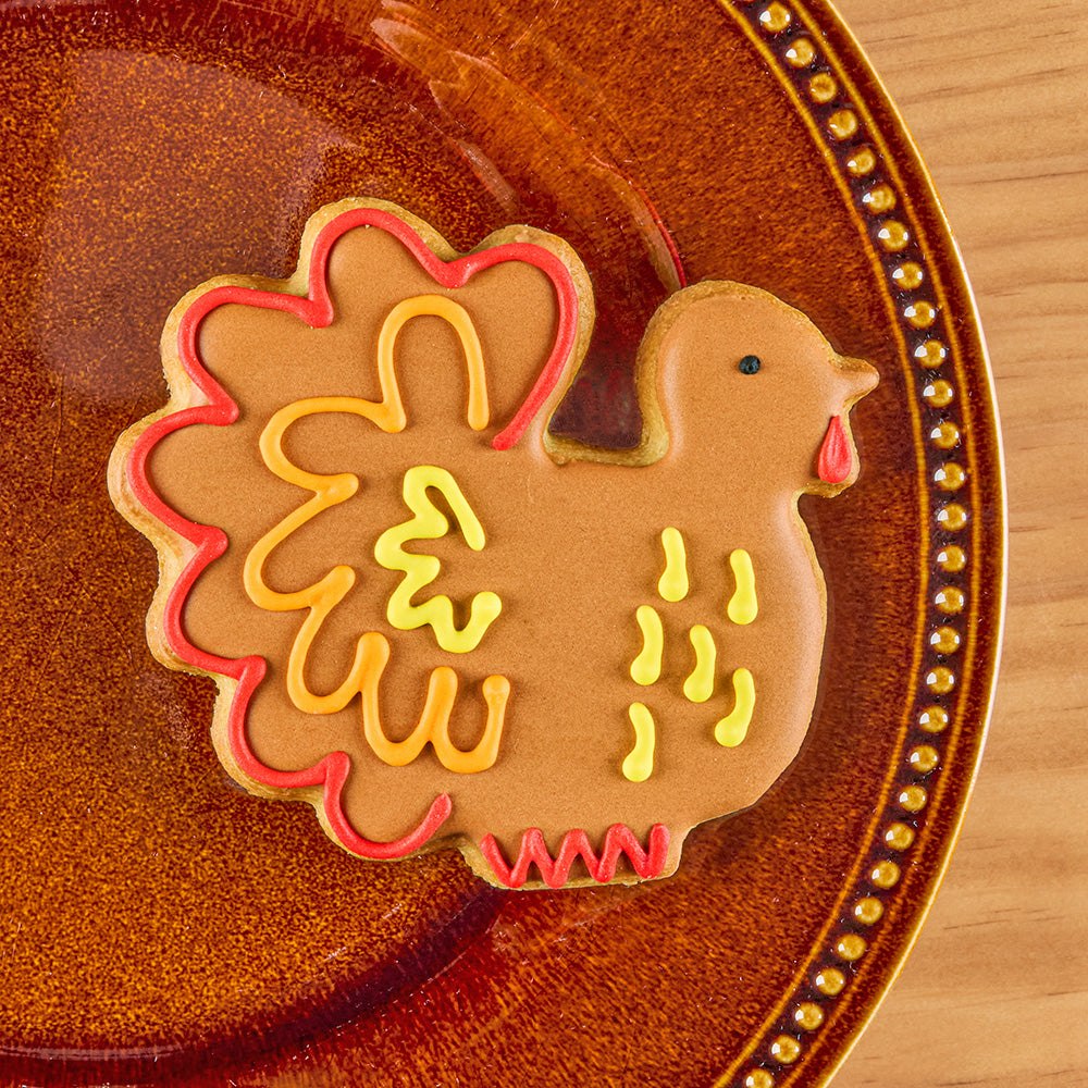 O' My Goodness! Frosted Butter Cookie, Thanksgiving Turkey