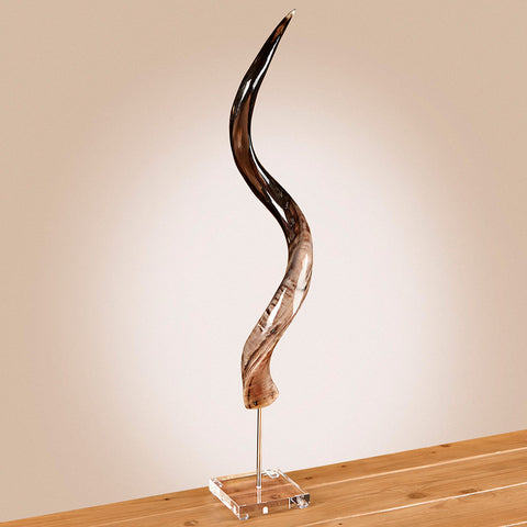 Kudu Horn on Lucite Base