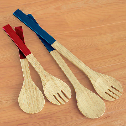 albert L. (punkt) Bamboo Salad Servers, Set of 2