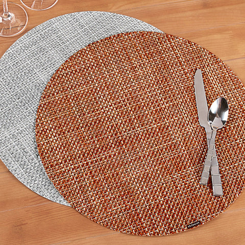 Chilewich Basketweave Round Placemat