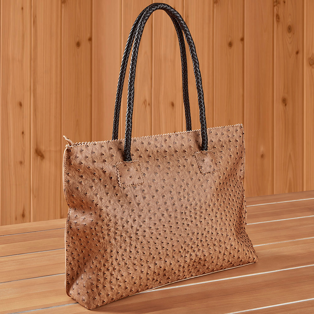 Small Harmony Nude Tote Bag: Charging Handbag