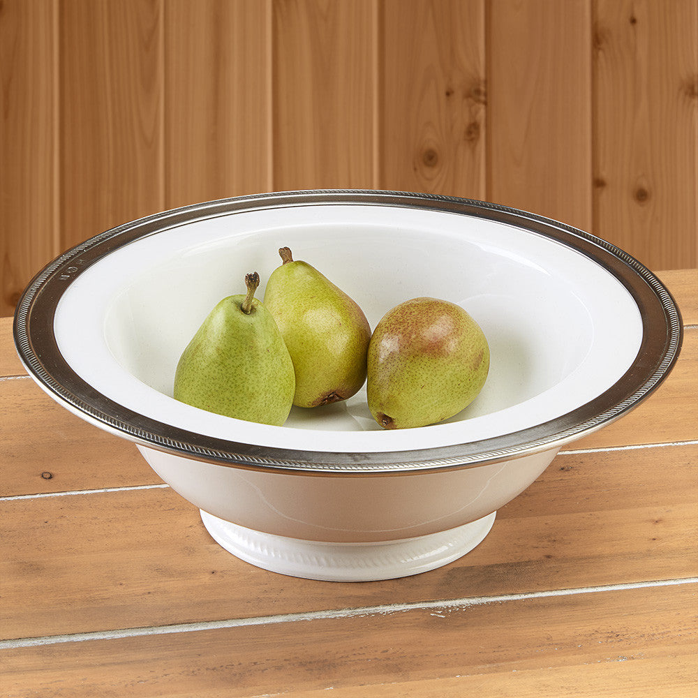 MATCH Luisa Round Footed Serving Bowl