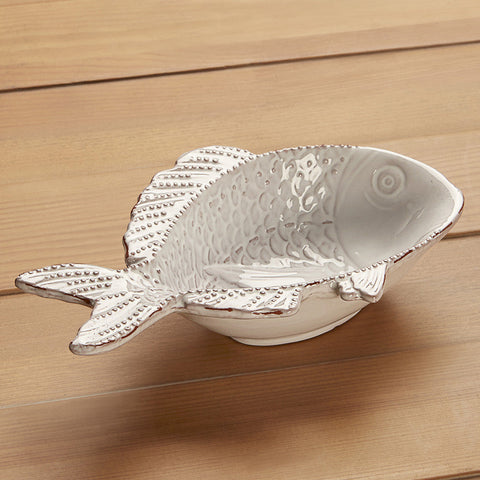 Ceramic Fish Dipping Bowl Set, Set of 3